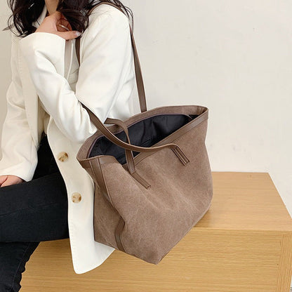 Hazel Canvas Tote