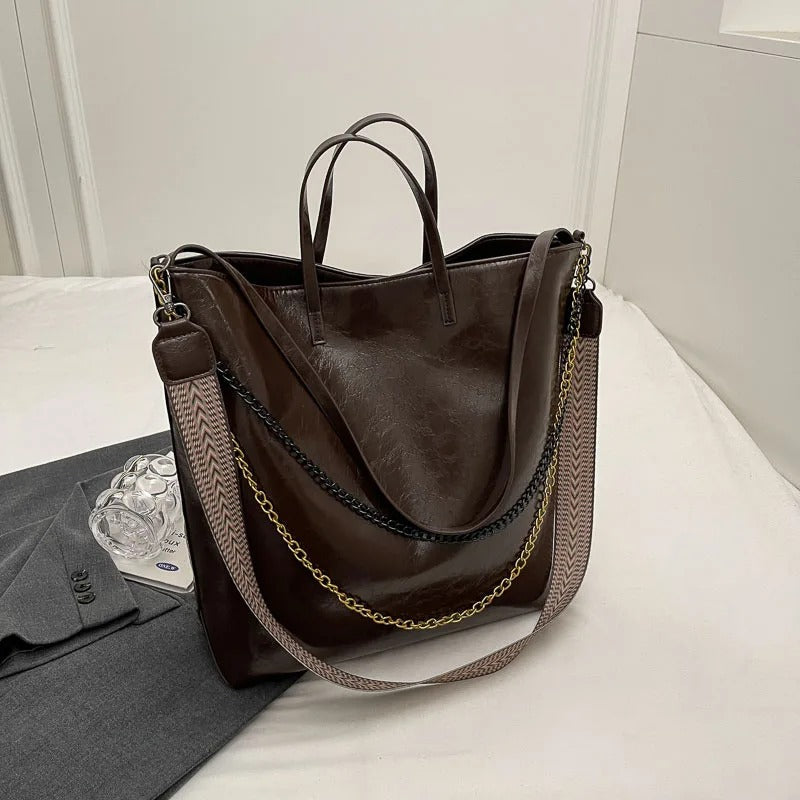 Sophie Vegan Leather Tote