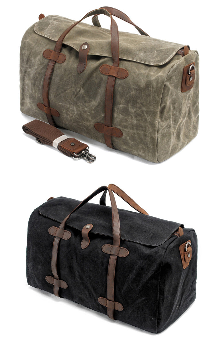 Versatile Canvas Weekender Duffle Bag
