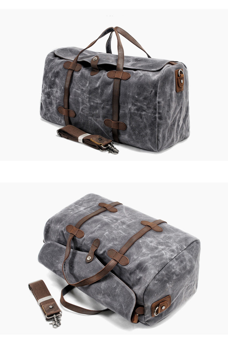 Versatile Canvas Weekender Duffle Bag