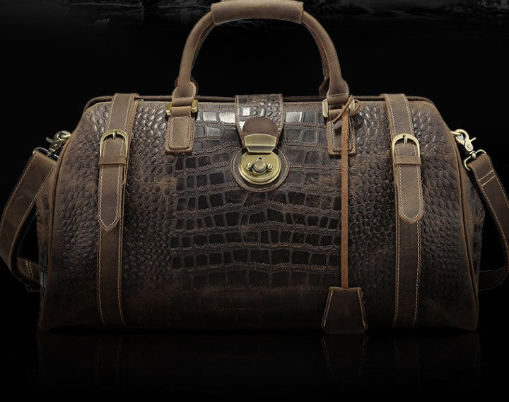 TuxodoBAG – Reisetasche aus Alligatorleder