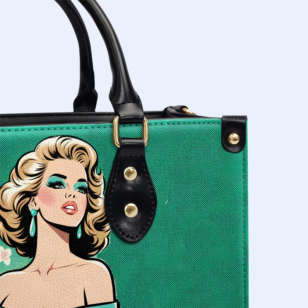 Material Girl - Personalized Custom Leather Handbag - DB61