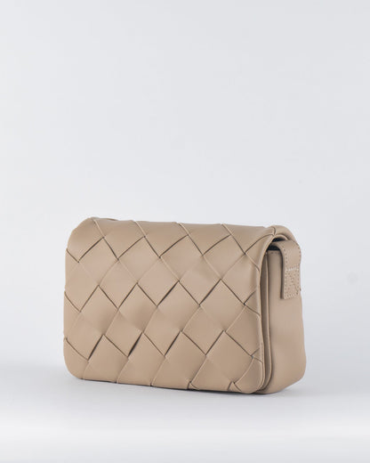 Azure Weave Bag Sand Beige