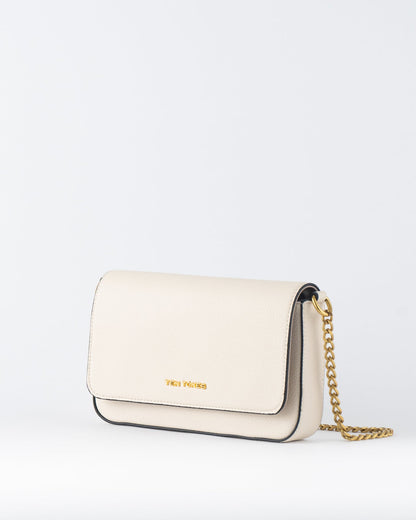 Dahlia Wallet Chain Bag Bone White