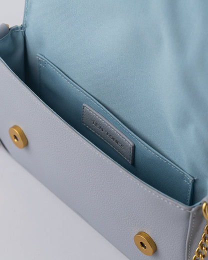 Dahlia Wallet Chain Bag Sky Blue