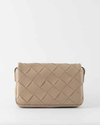 Azure Weave Bag Sand Beige