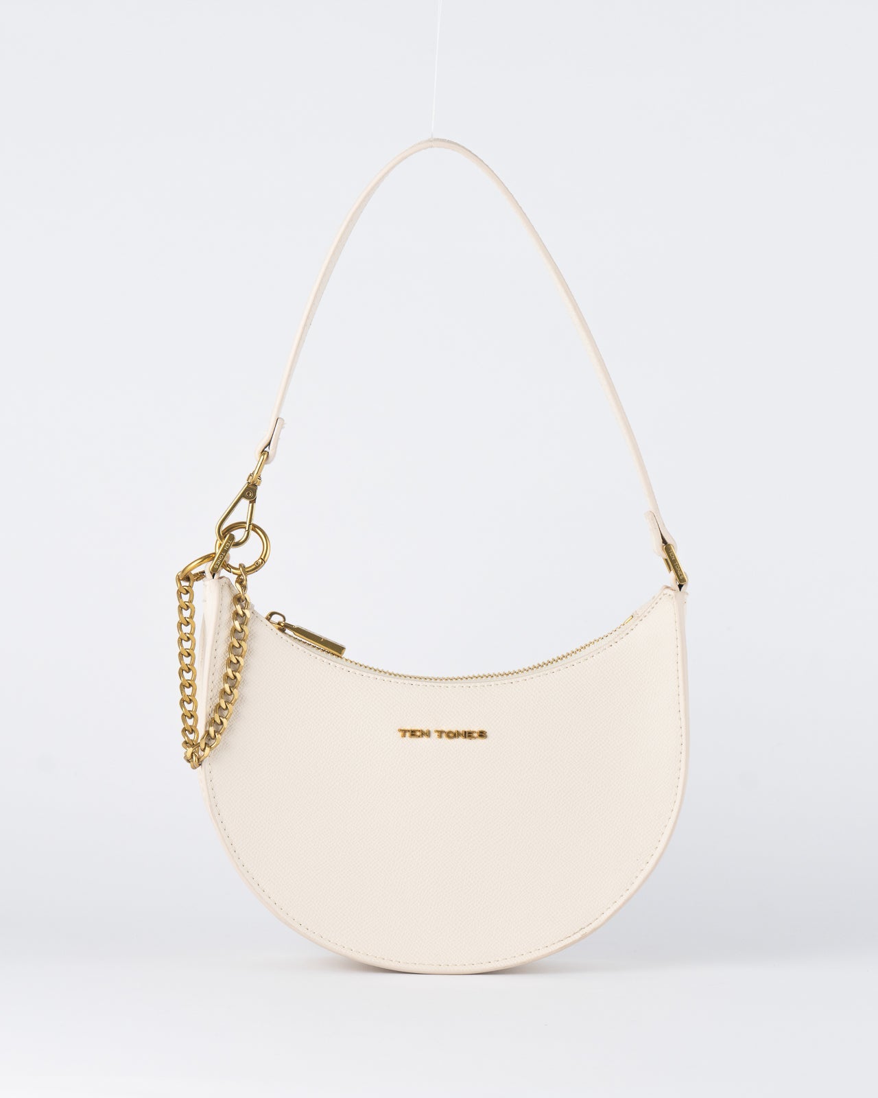 Grayson Moon Bag Bone White