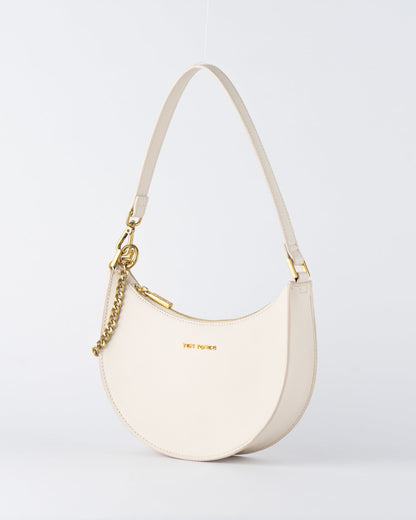 Grayson Moon Bag Bone White