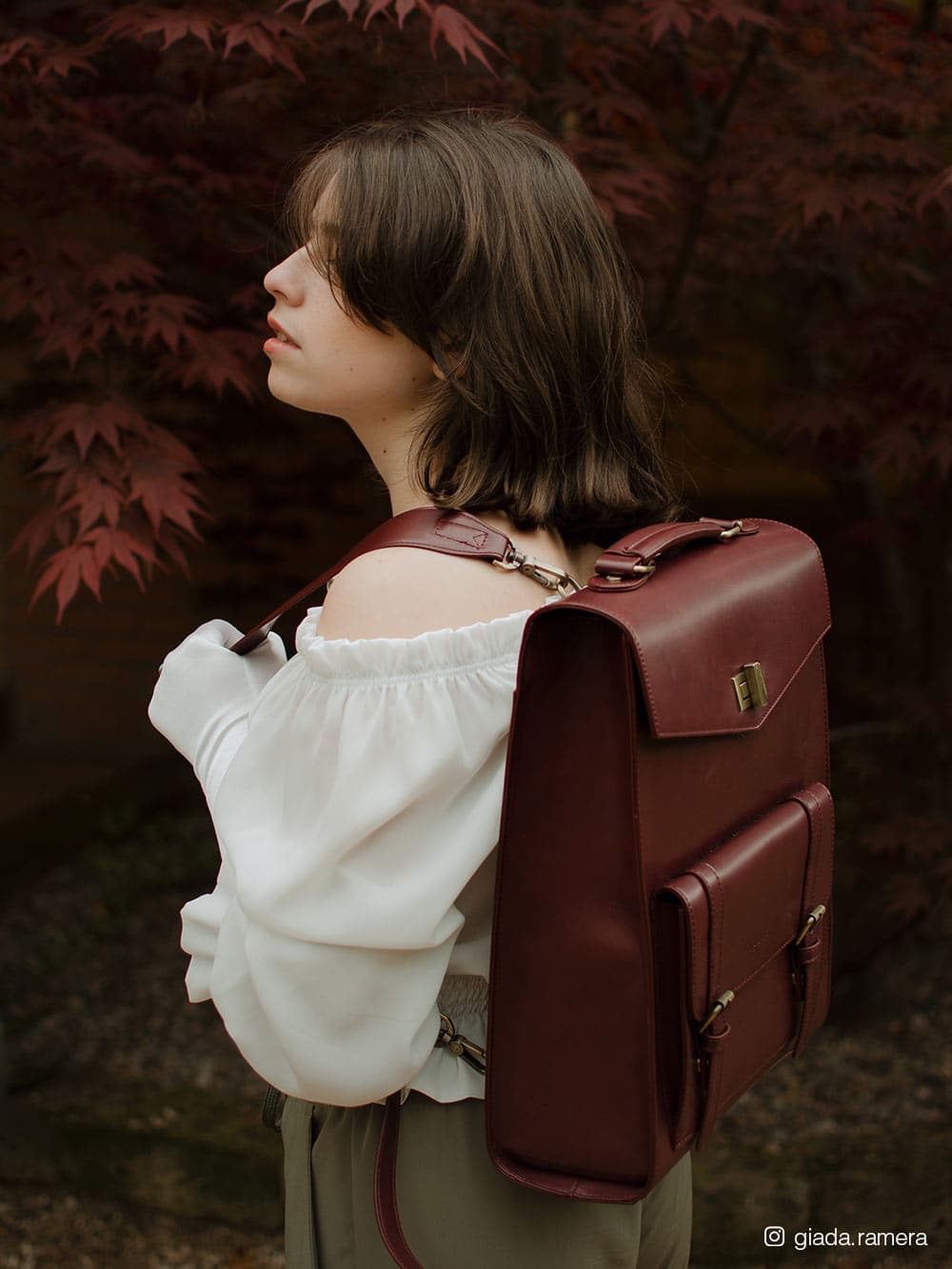 Women's Vintage Laptop Backpack