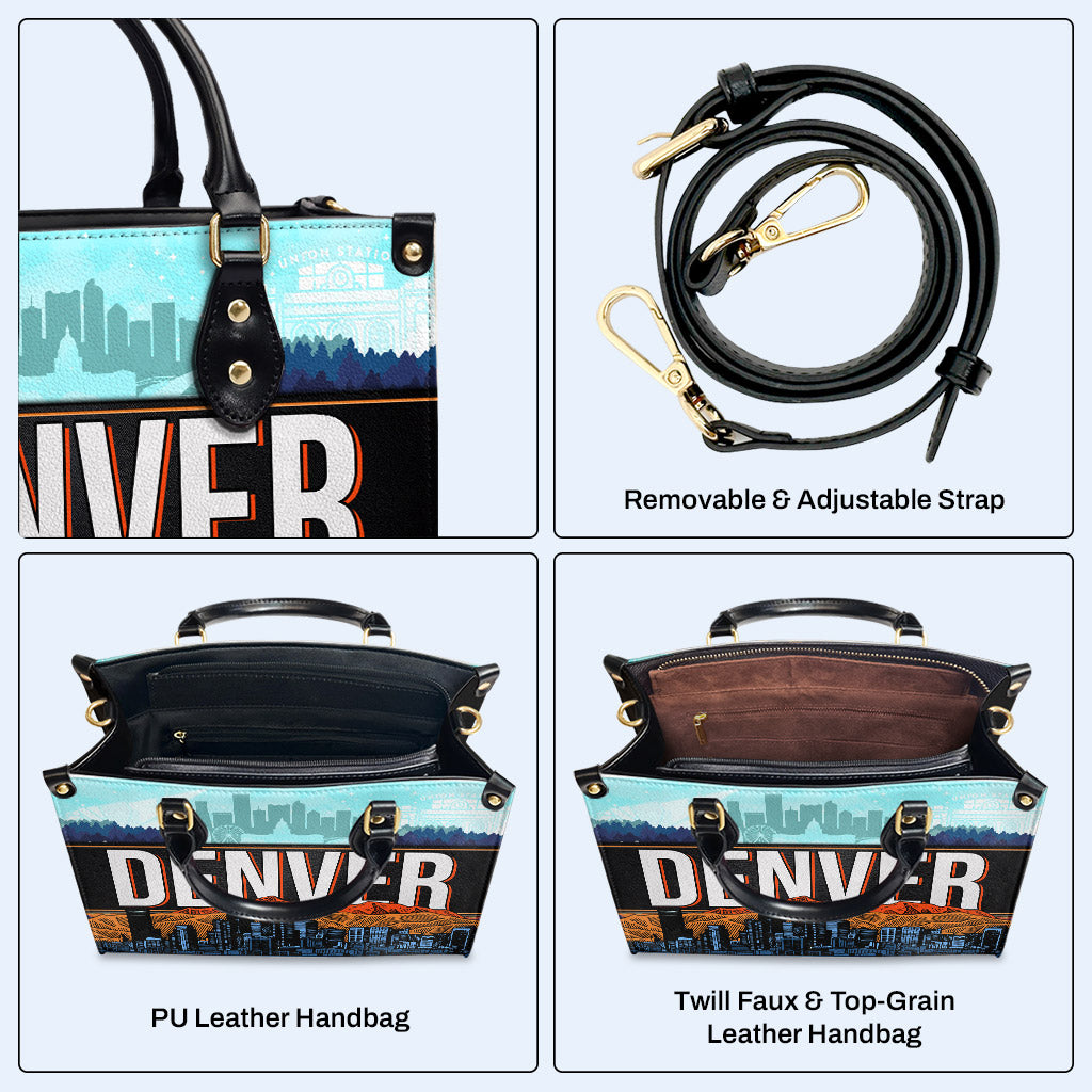 Denver - Leather Handbag - DV01