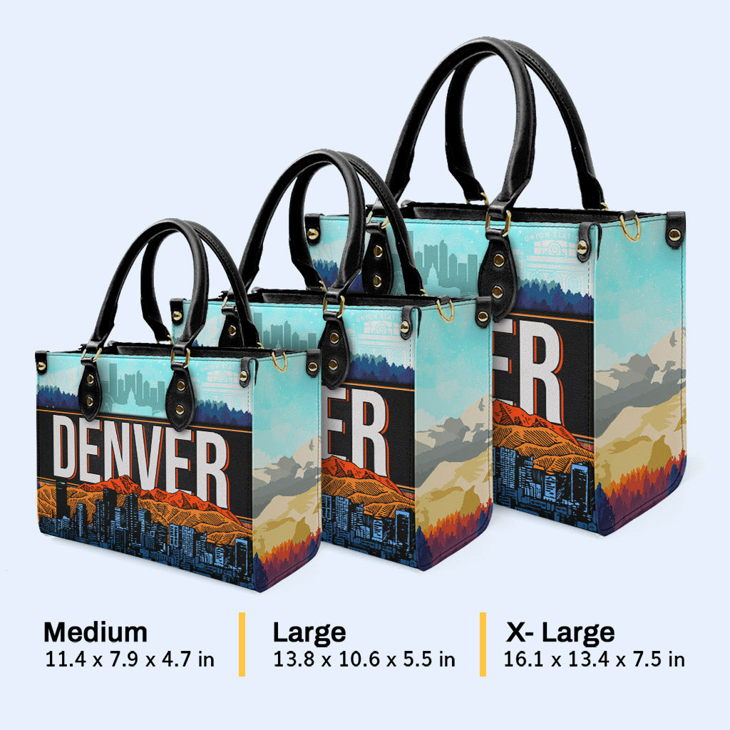 Denver - Leather Handbag - DV01