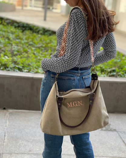 Taupe Federica Bag