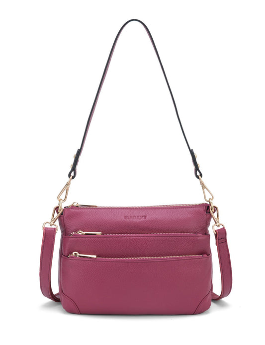 FAITH LEATHER CROSS BODY BAG- E1-0749-RAS