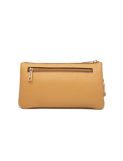 CANDICE LEATHER WALLET WITH SHOULDER STRAP- E1-0809-DIJ