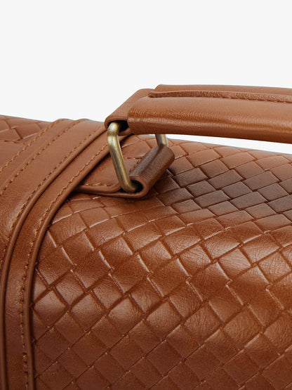 Dolce Weave Vegan Leather  Briefcase