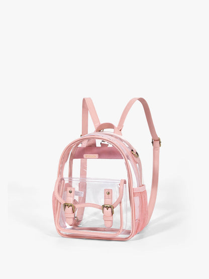 Lila's Clear Mini Backpacks - Stadium Aproved