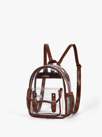 Lila's Clear Mini Backpacks - Stadium Aproved