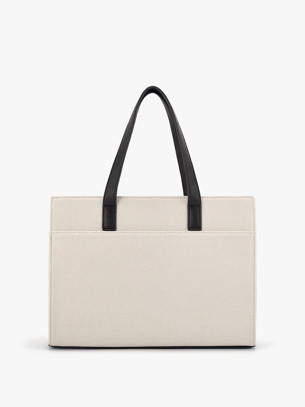 Tuxodo's Canvas Vegan Leather Tote