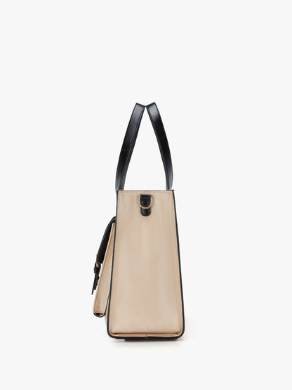 Olivia's Classic Vegan Leather Handbag Laptop Tote