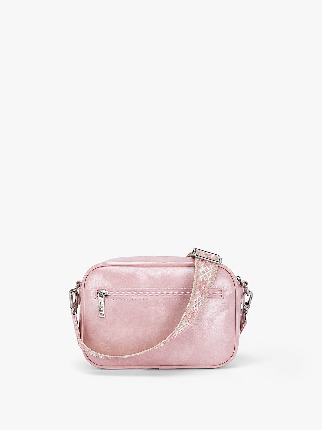 Mia Wide Strap Leather Crossbody Bag