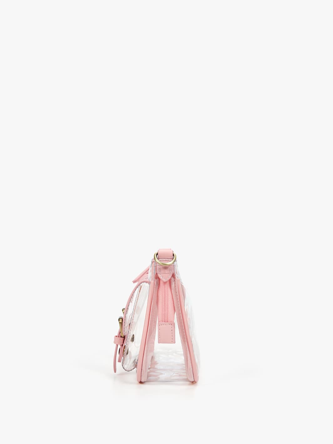 Lila's Clear Wide Strap Crossbody Bag