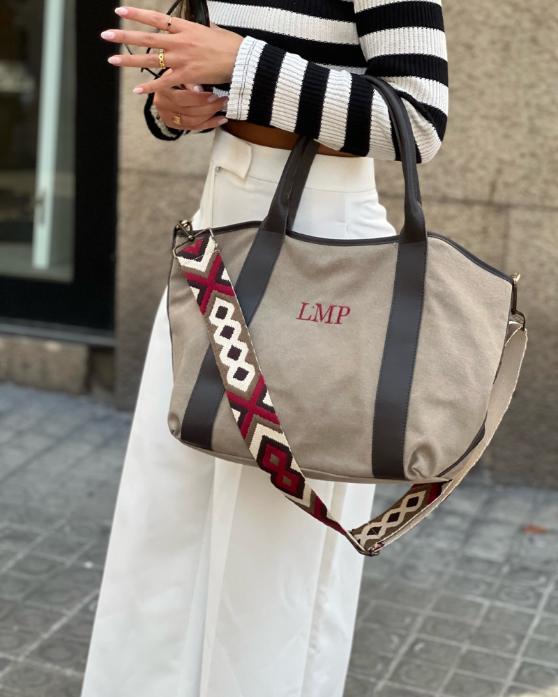 Taupe Federica Bag