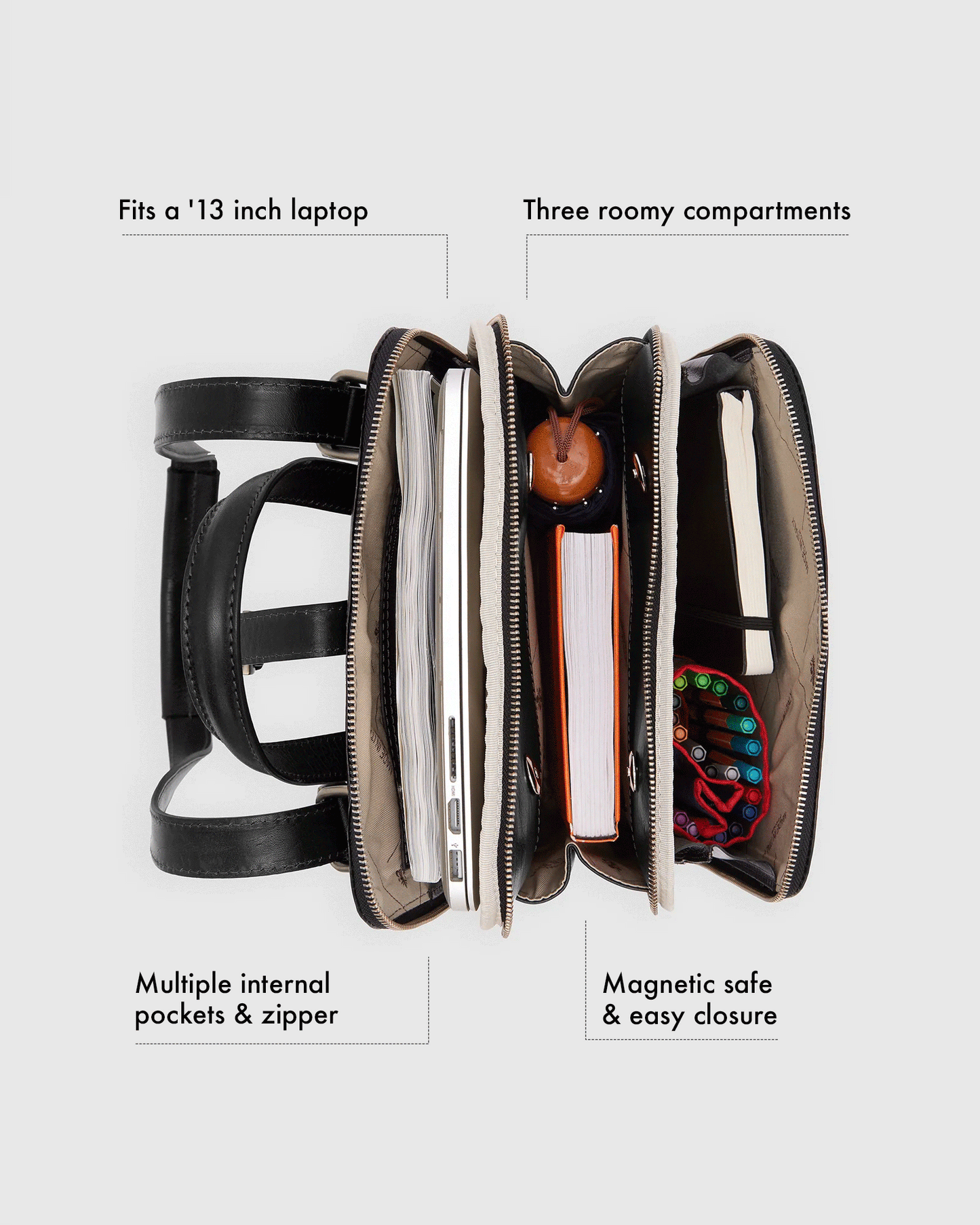 Emma Green - Schultertasche/ Rucksack