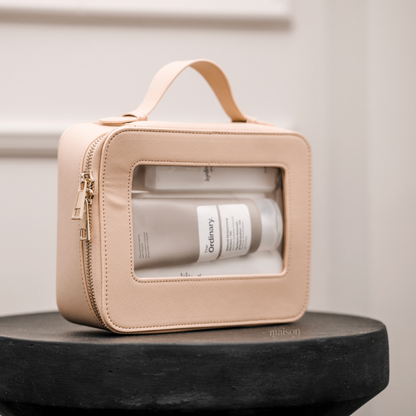 EVIE | Transparent Cosmetics Travel Case