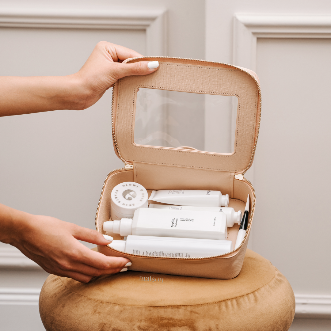 EVIE | Transparent Cosmetics Travel Case