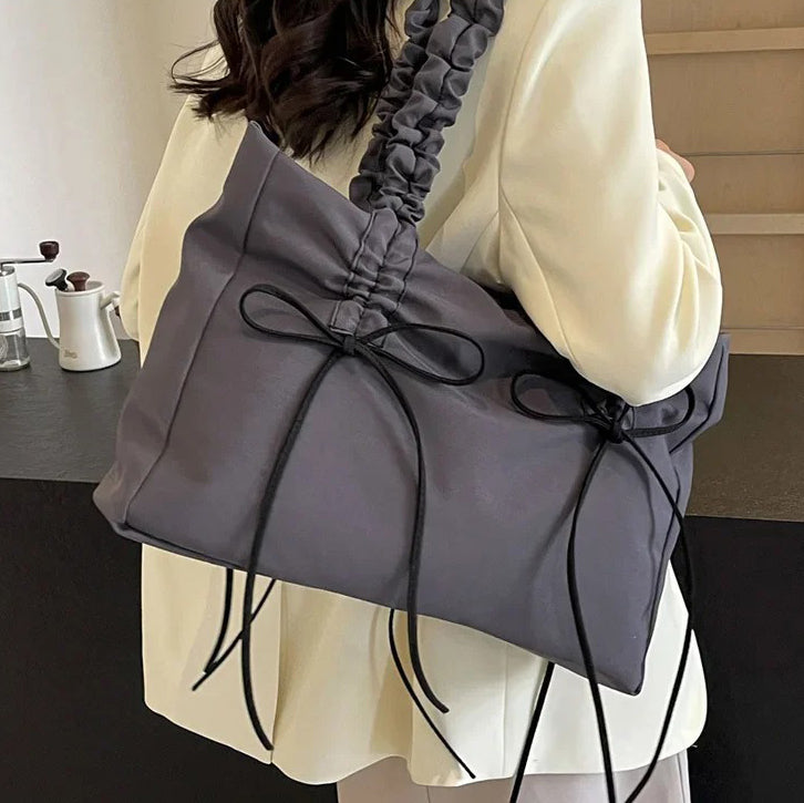 Olives Ribbon Shoulder Bag