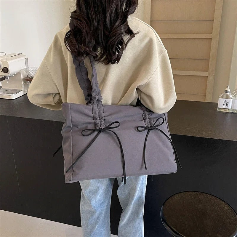 Olives Ribbon Shoulder Bag