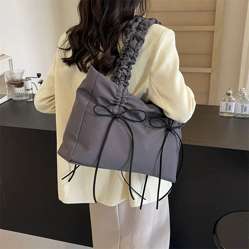 Olives Ribbon Shoulder Bag