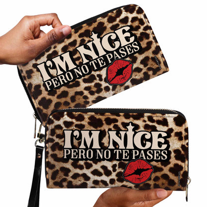 No Te Pases - Women Leather Wallet - HG18WL