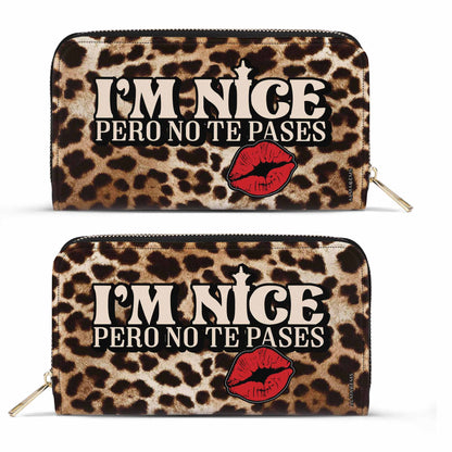 No Te Pases - Women Leather Wallet - HG18WL