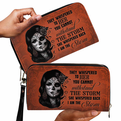 I Am The Storm - Women Leather Wallet - HG22WL