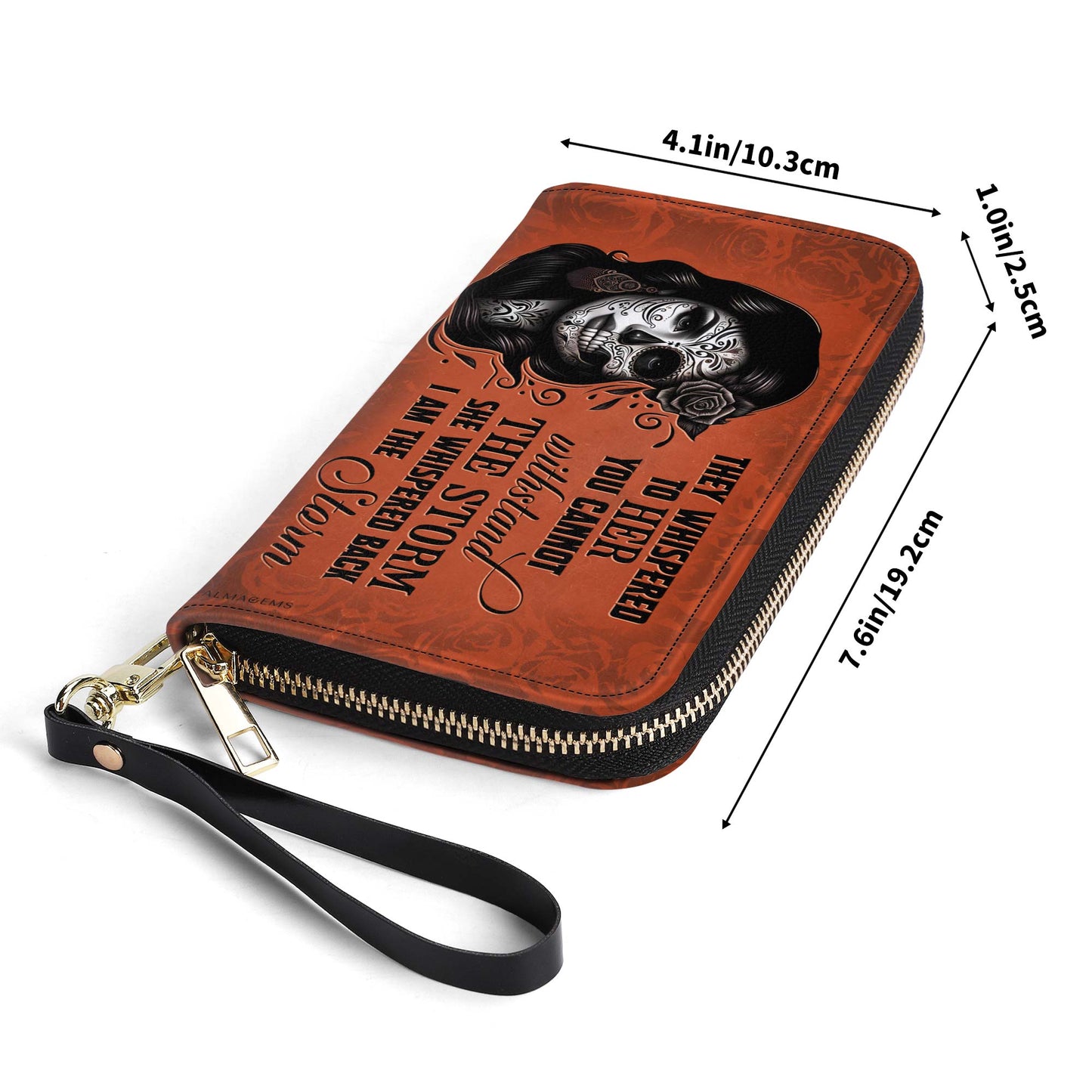 I Am The Storm - Women Leather Wallet - HG22WL