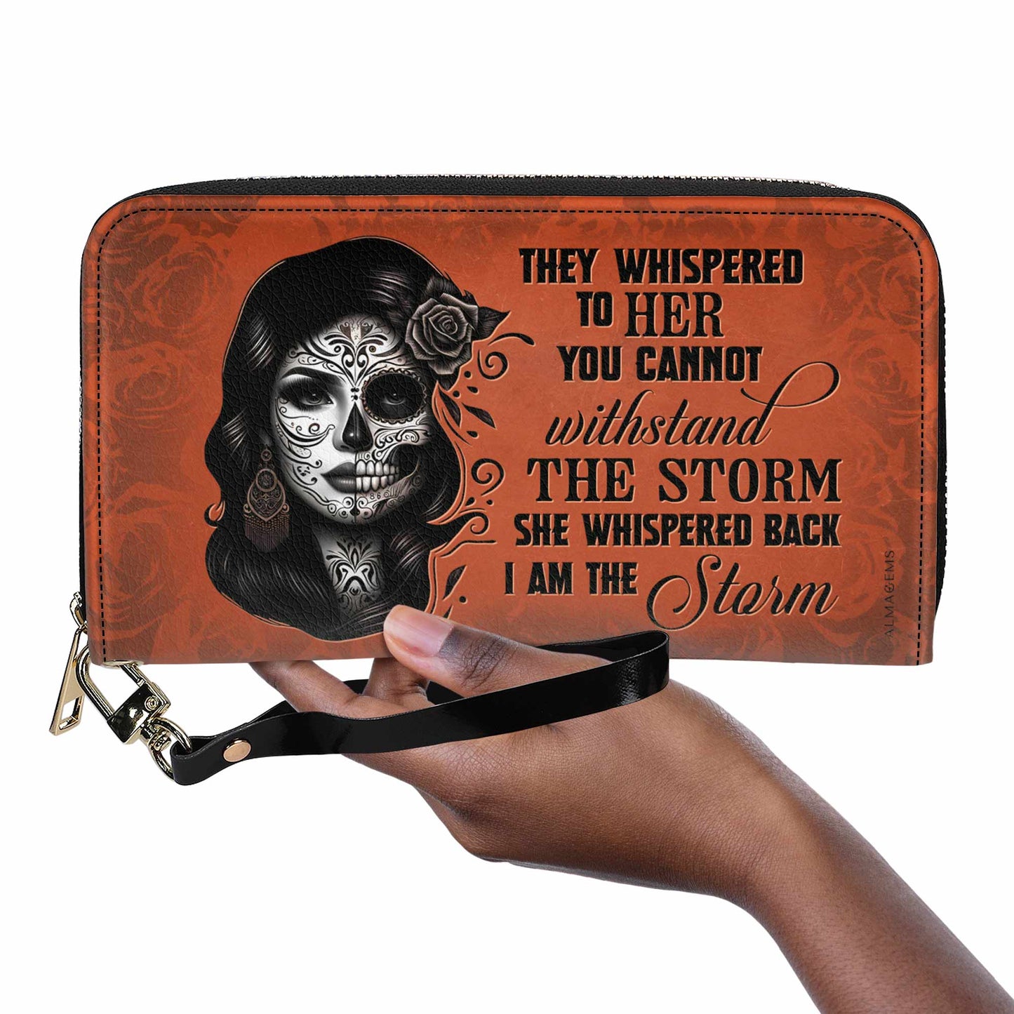 I Am The Storm - Women Leather Wallet - HG22WL