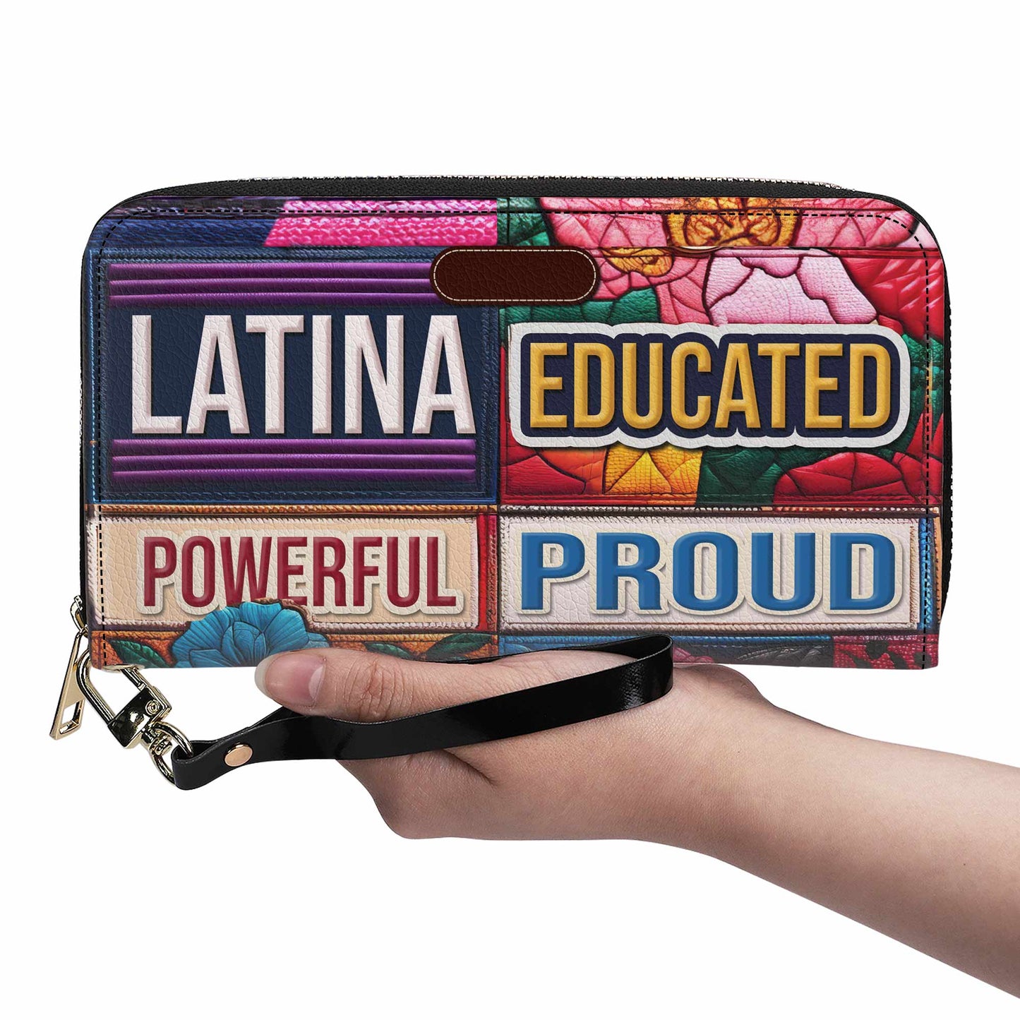 Educated Powerful Proud - Women Leather Wallet - HG29WL