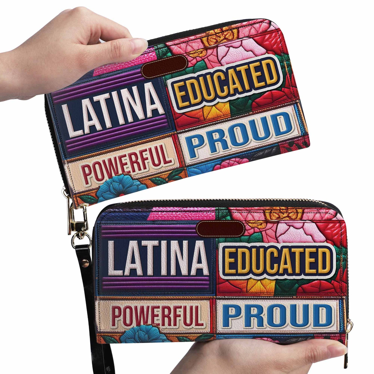 Educated Powerful Proud - Women Leather Wallet - HG29WL