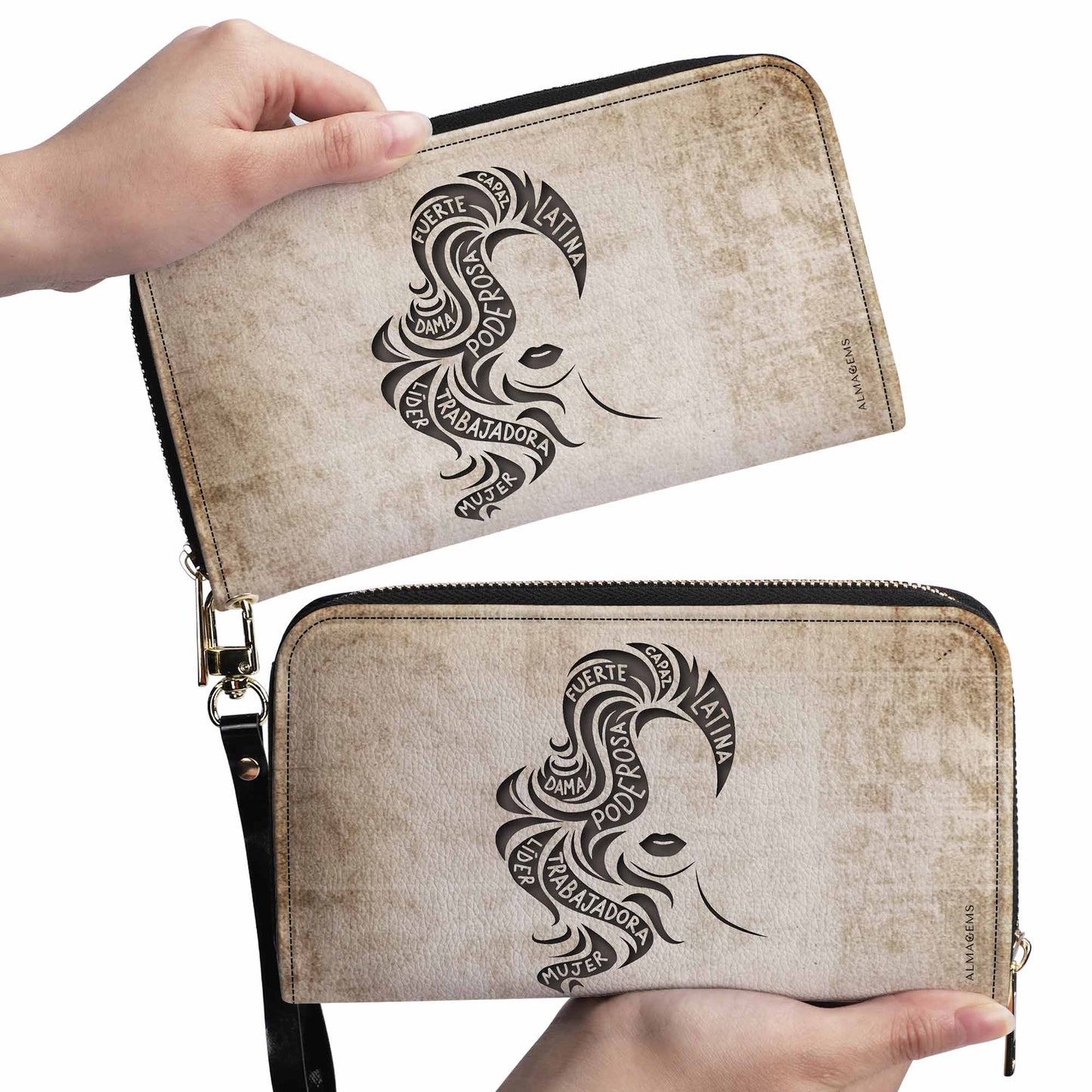 Latina Girl - Women Leather Wallet - HG36WL