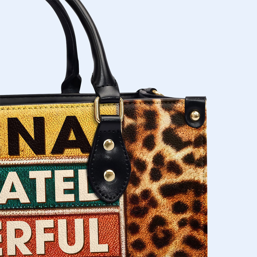 Proud Latina - Personalized Custom Leather Handbag - HG54