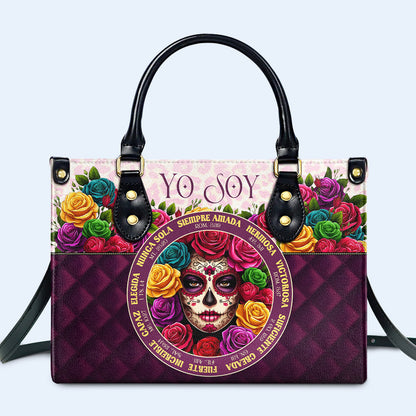 Yo Soy - Personalized Custom Leather Handbag - HG62