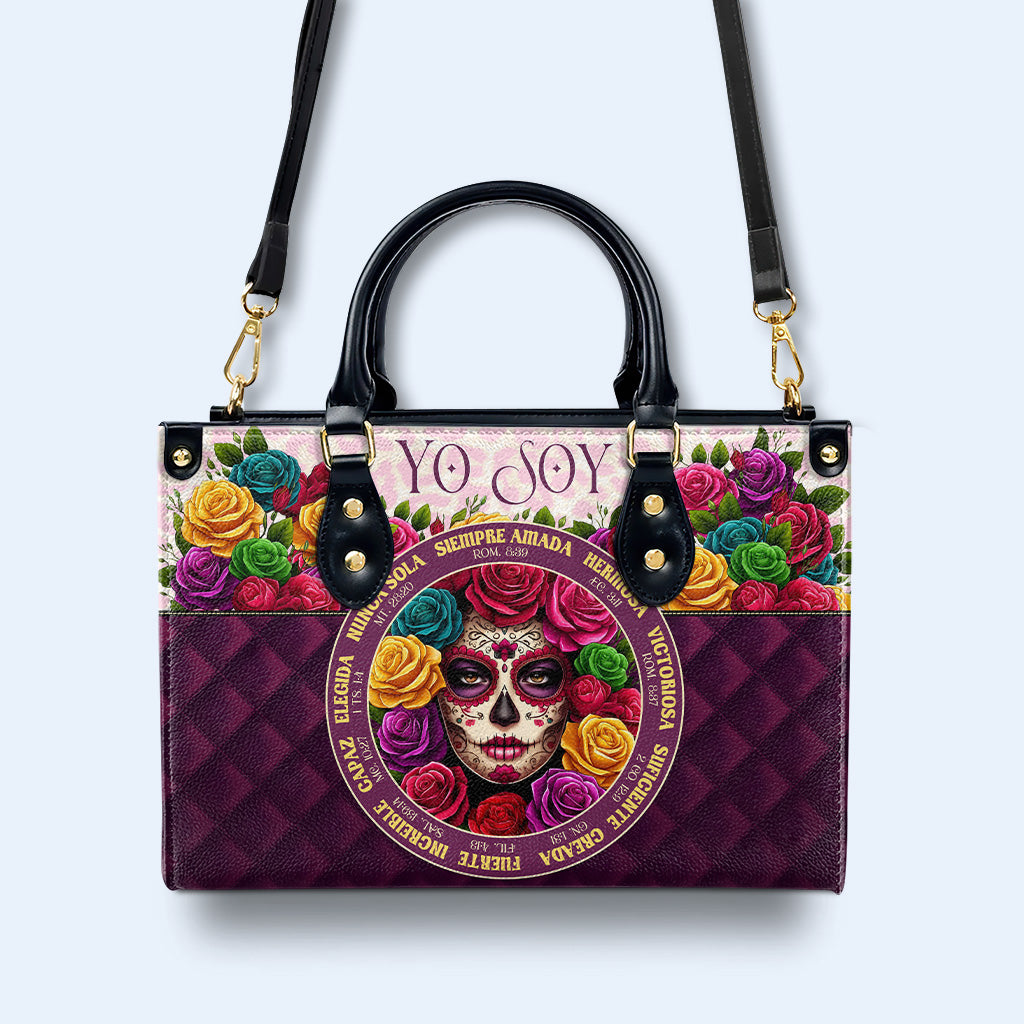 Yo Soy - Personalized Custom Leather Handbag - HG62