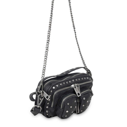 Helena Rivet Washed Black mit Antiksilber