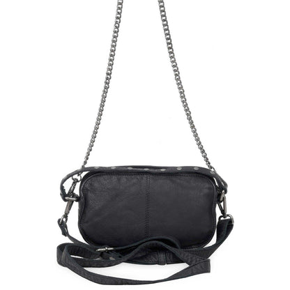Helena Rivet Washed Black mit Antiksilber
