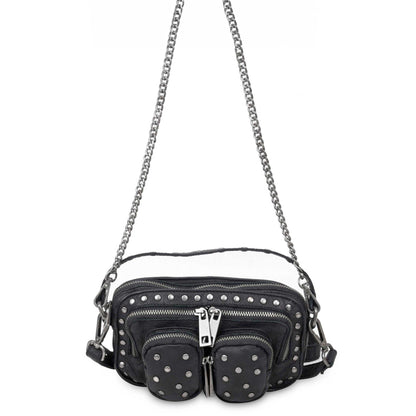 Helena Rivet Washed Black mit Antiksilber