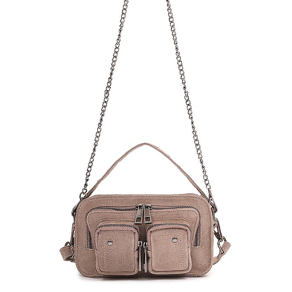 Helena Suede Sand w. Antique Silver