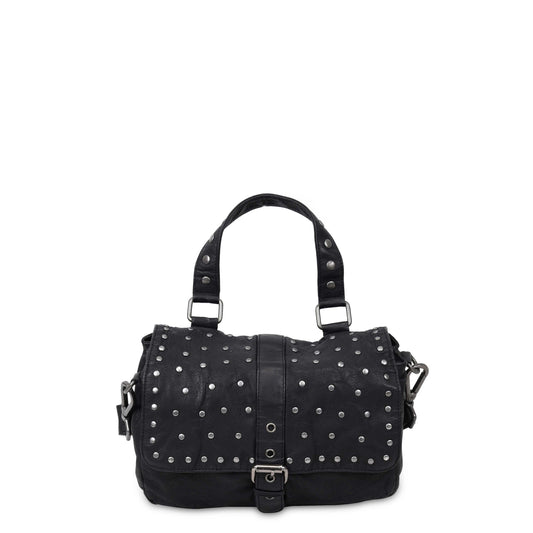 Honey Rivet Washed Black mit Antiksilber