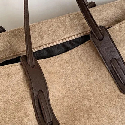 Olives Suede Tote