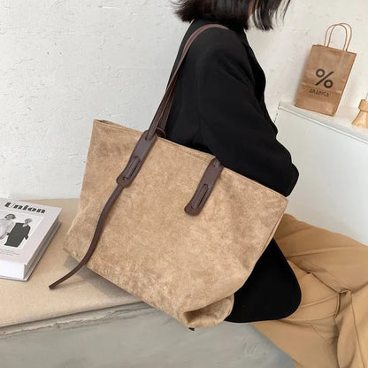 Olives Suede Tote